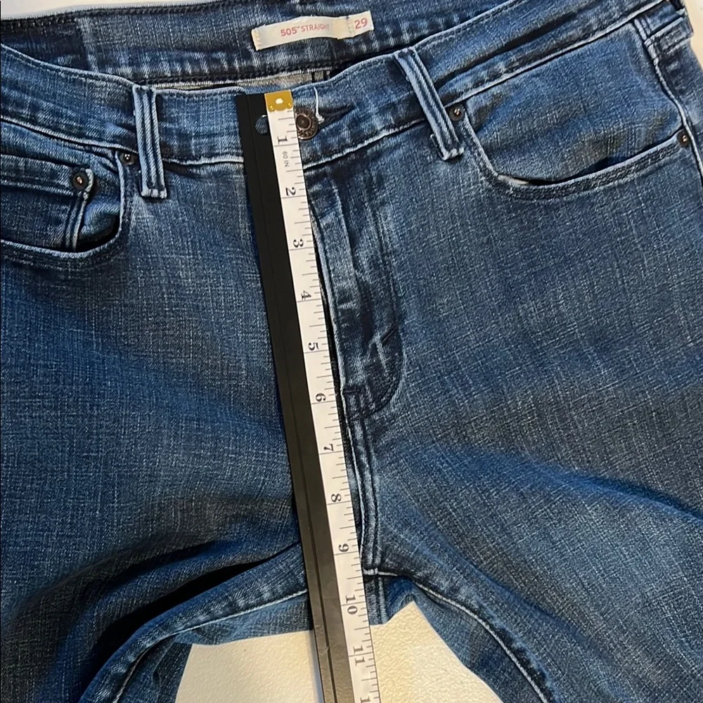Levi's Blue Straight Jeans Classic Fit waist 29 & Long 30